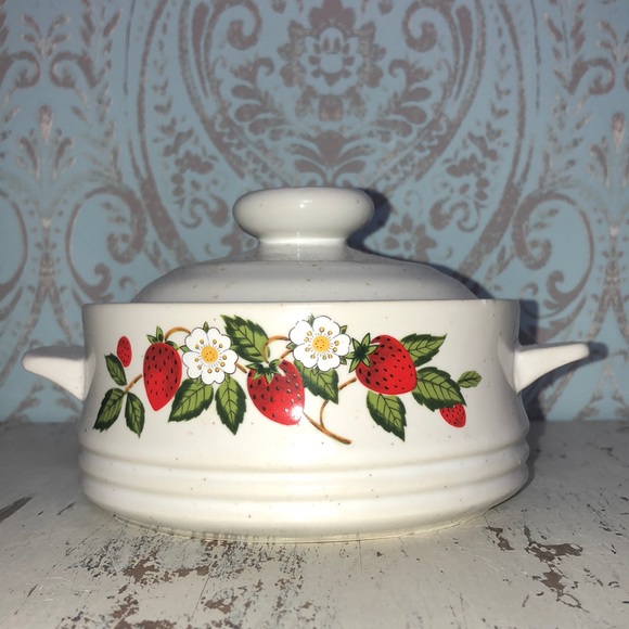 Sheffield Home Kitchen Vintage Sheffield Strawberries N Cream